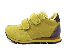 Woden Wonder sneaker Nor suede ecru olive